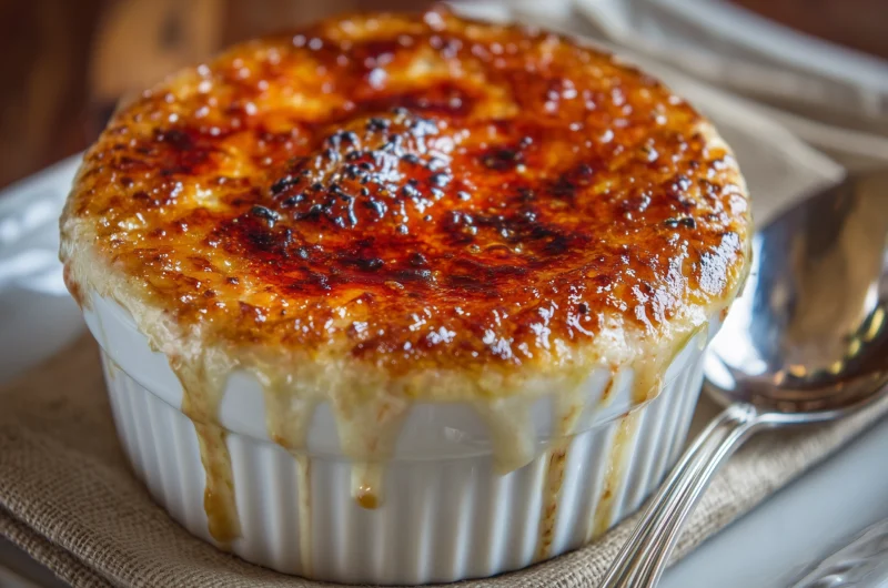Rich Crab Brulee Recipe