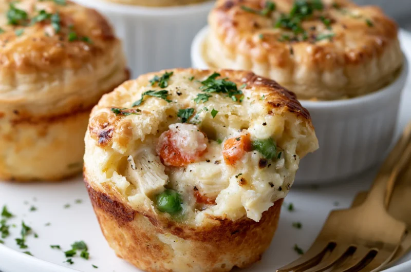 Easy Mini Chicken Pot Pies Recipe