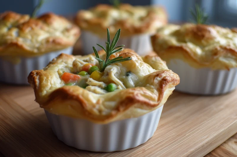 Easy Mini Chicken Pot Pies Recipe