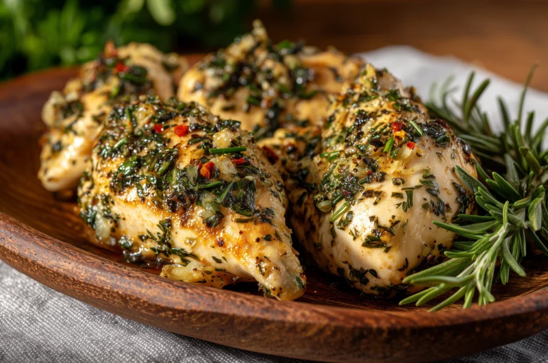 Herby Garlic Herb Chicken Recipe