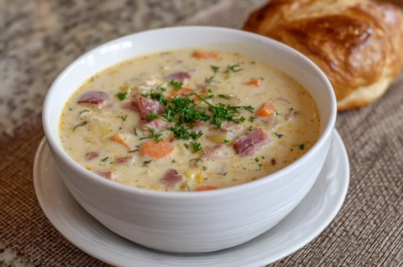 Comforting Ham Chowder Soup Recipe