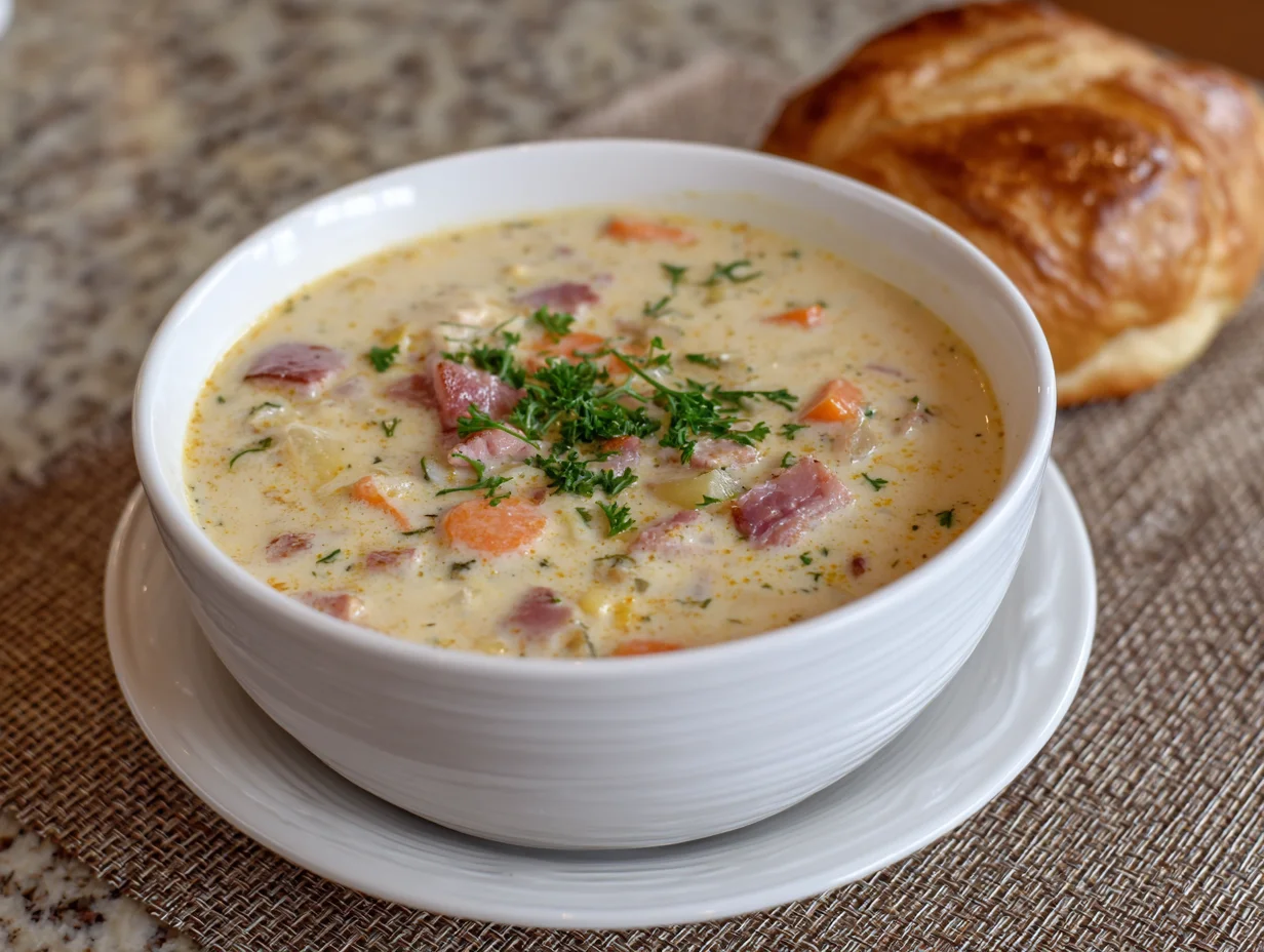 ham chowder soup