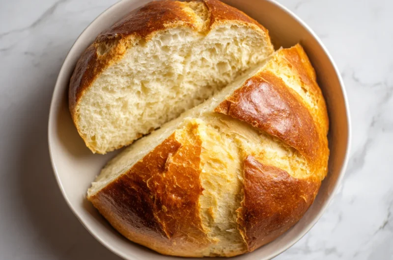 Fluffy Homemade Bread Easy Recipe