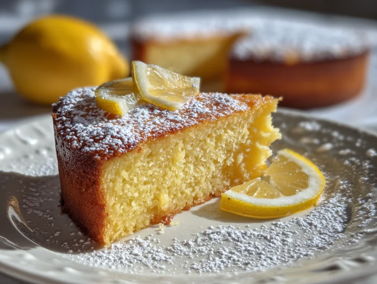 italian lemon cake.