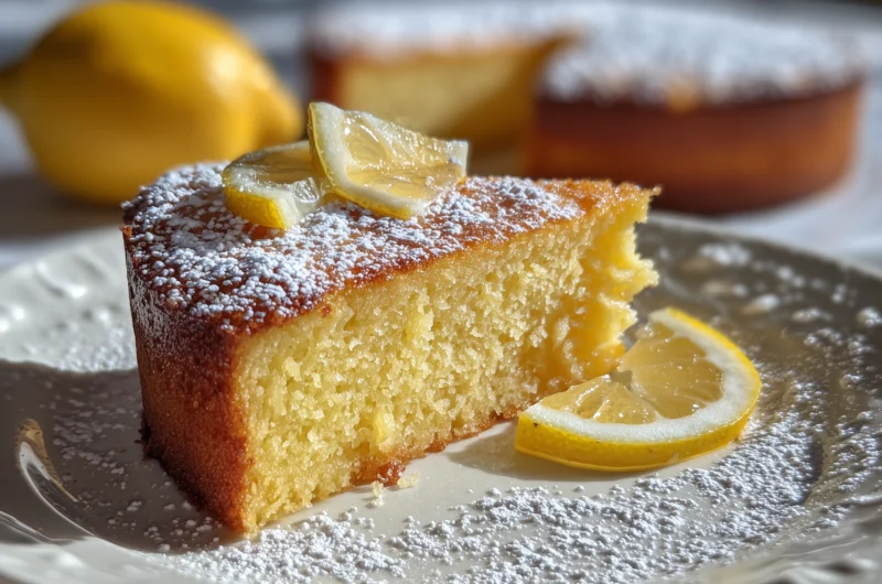 Bright Italian Lemon Cake Recipe