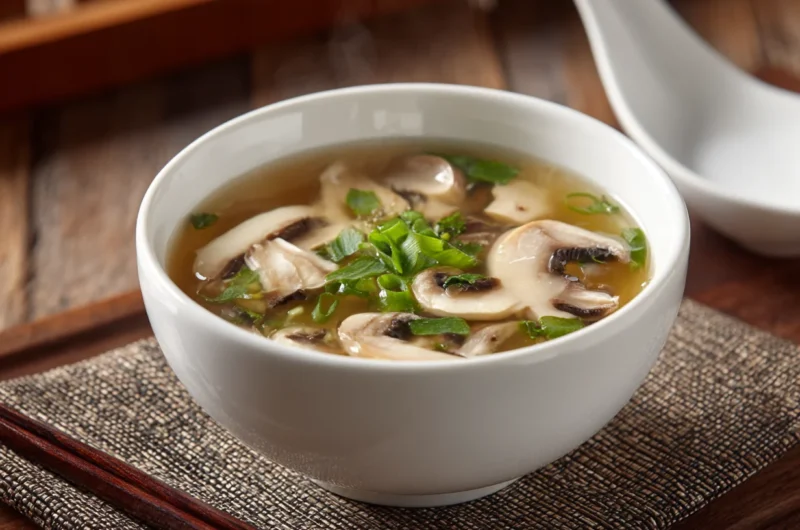 Savory Japanese Mushroom Soup Recipe