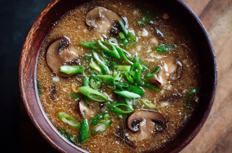 Savory Japanese Mushroom Soup Recipe