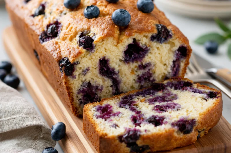 Zesty Lemon Blueberry Sourdough Bread Recipe