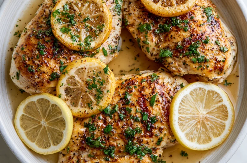 Bright Lemon Butter Chicken Breast Recipe