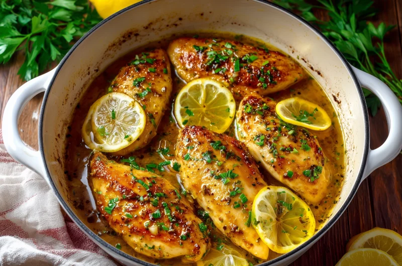 Bright Lemon Butter Chicken Breast Recipe