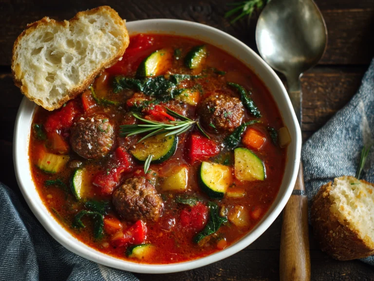 meatball soup.