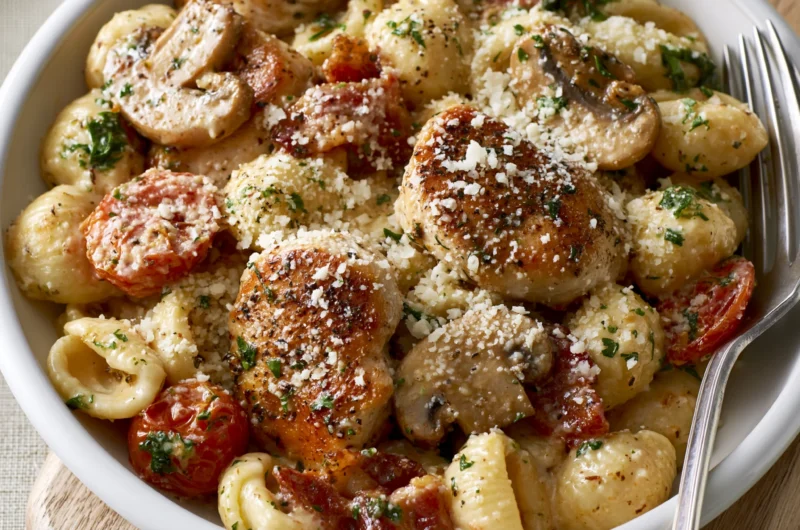 Creamy Merry Me Chicken Pasta Recipe