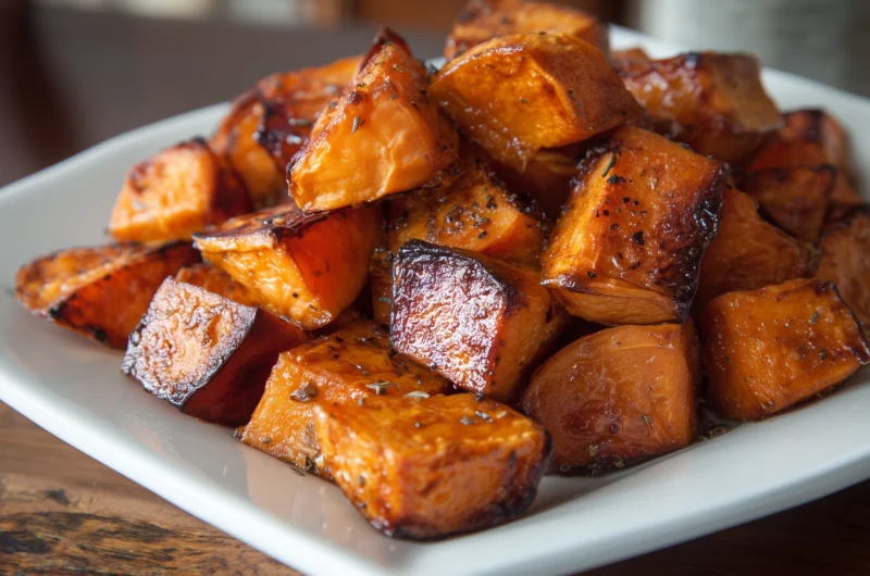 Caramelized Roasted Sweet Potatoes Recipe