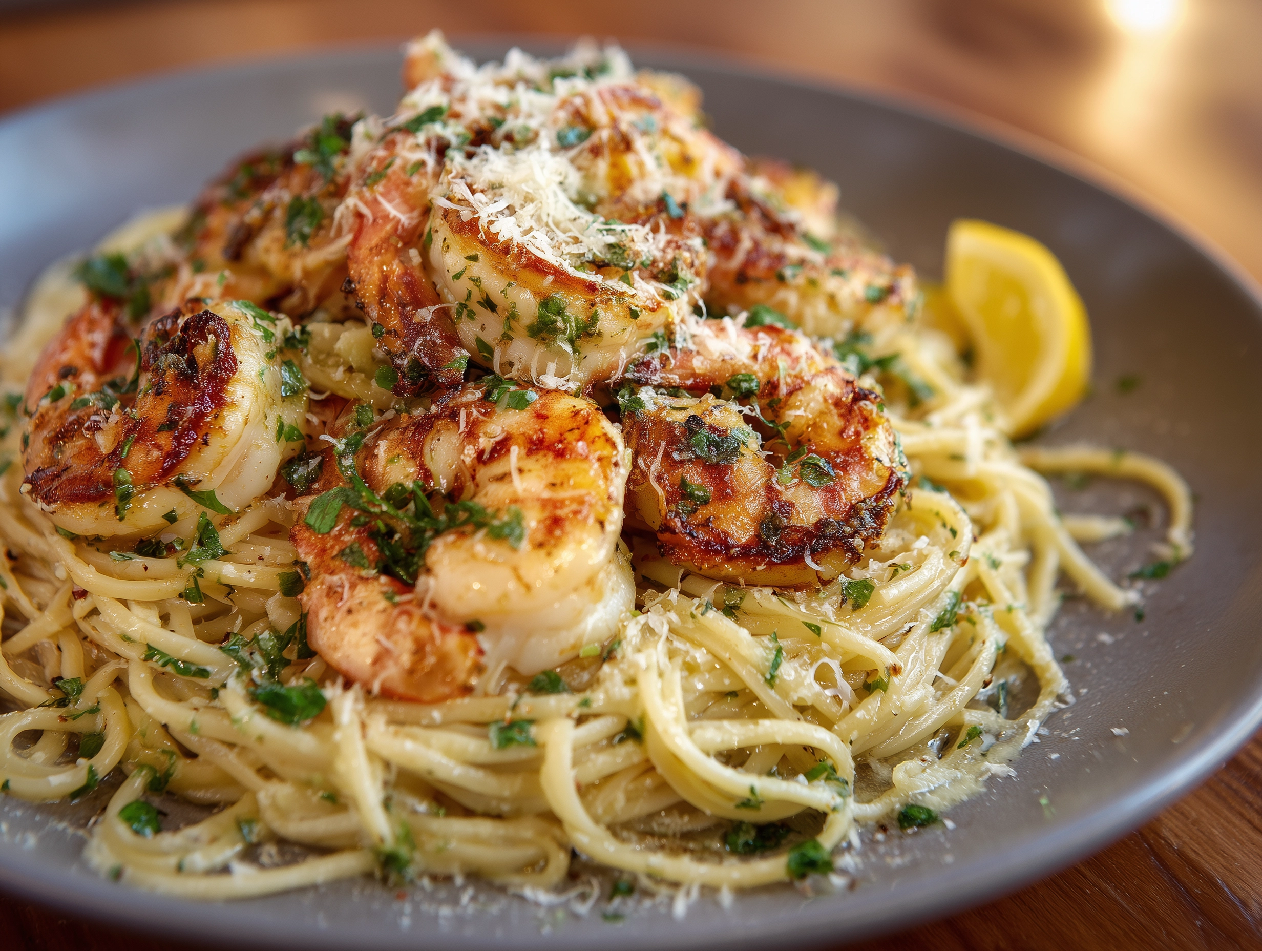 Garlicky Shrimp Scampi Recipe