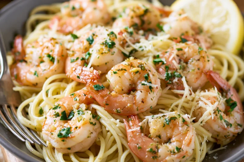 Garlicky Shrimp Scampi Recipe