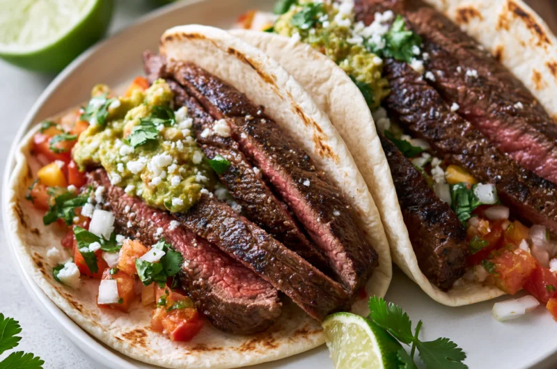 Juicy Steak Tacos Recipe