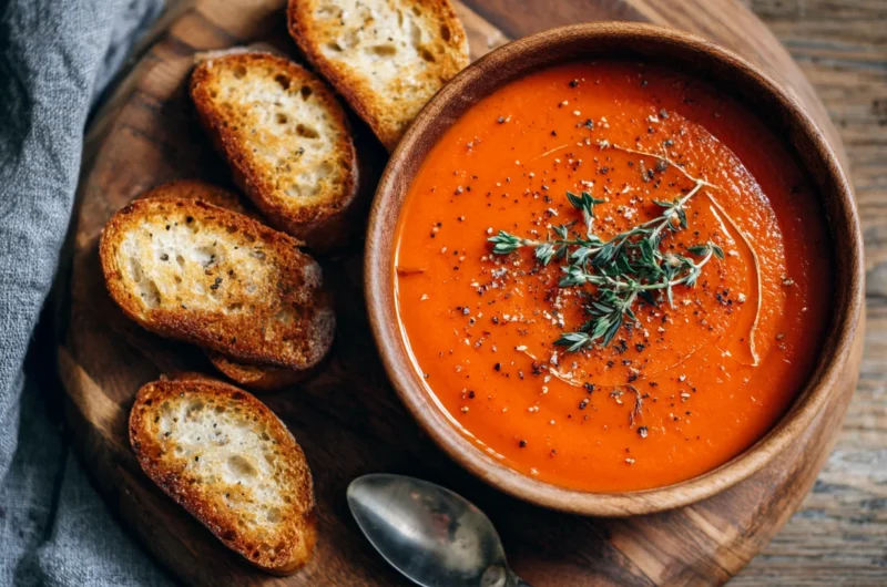 Smooth Vegan Tomato Soup Recipe