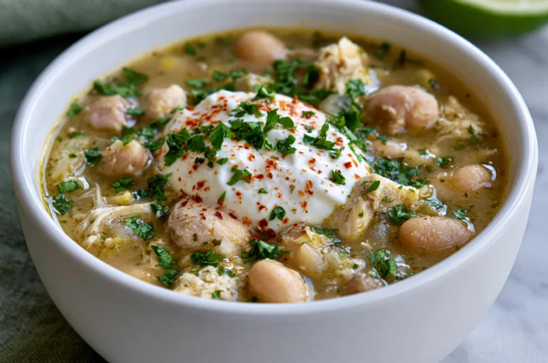 Creamy White Chili Chicken Recipe