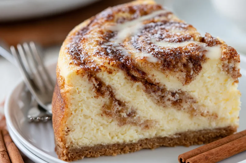 Irresistible Cinnamon Roll Cheesecake Recipe
