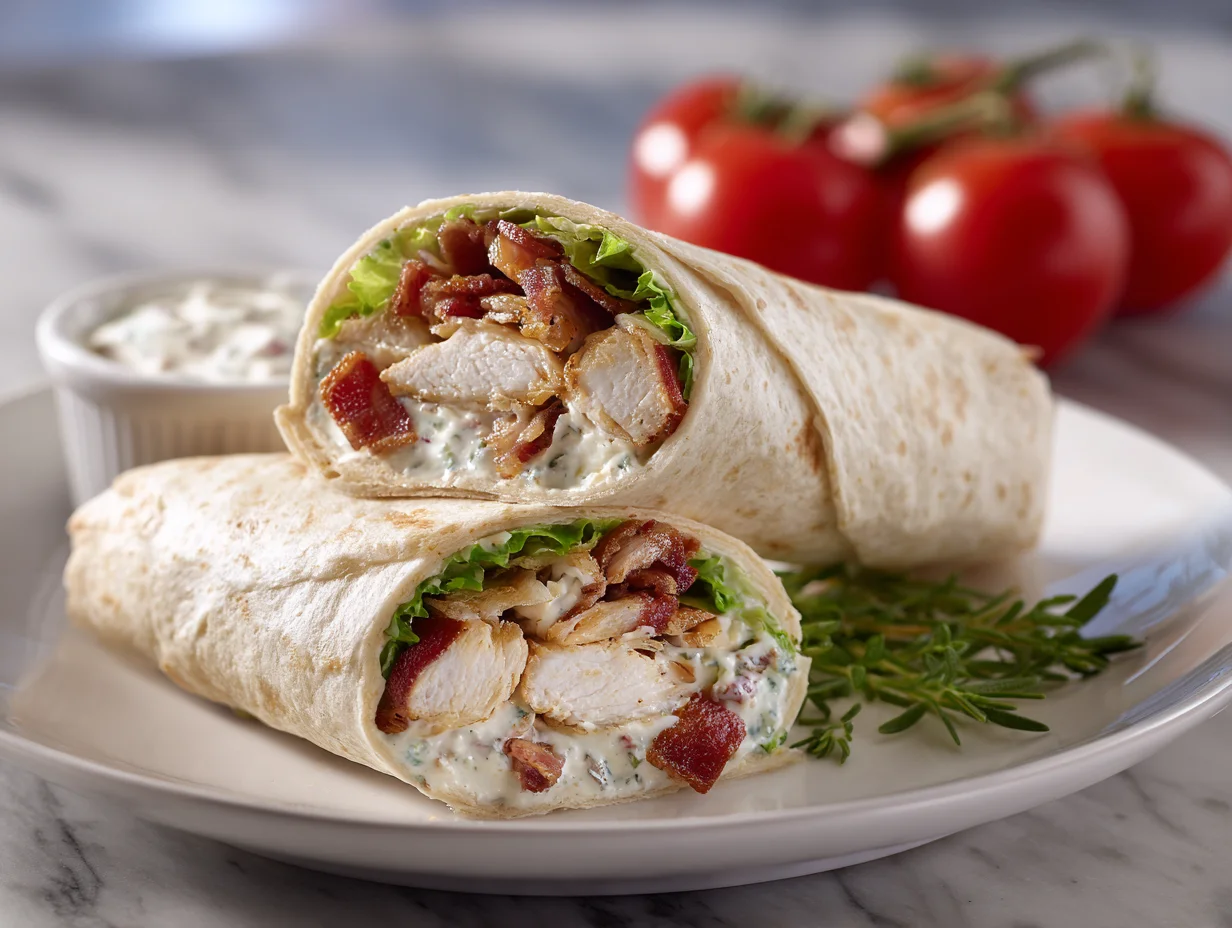 chicken bacon ranch wrap