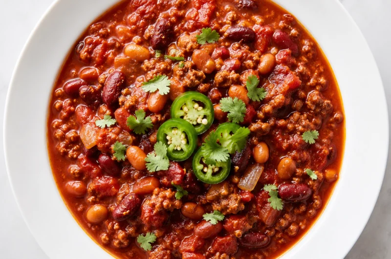 Easy Chili Recipe Packed with Bold Flavor
